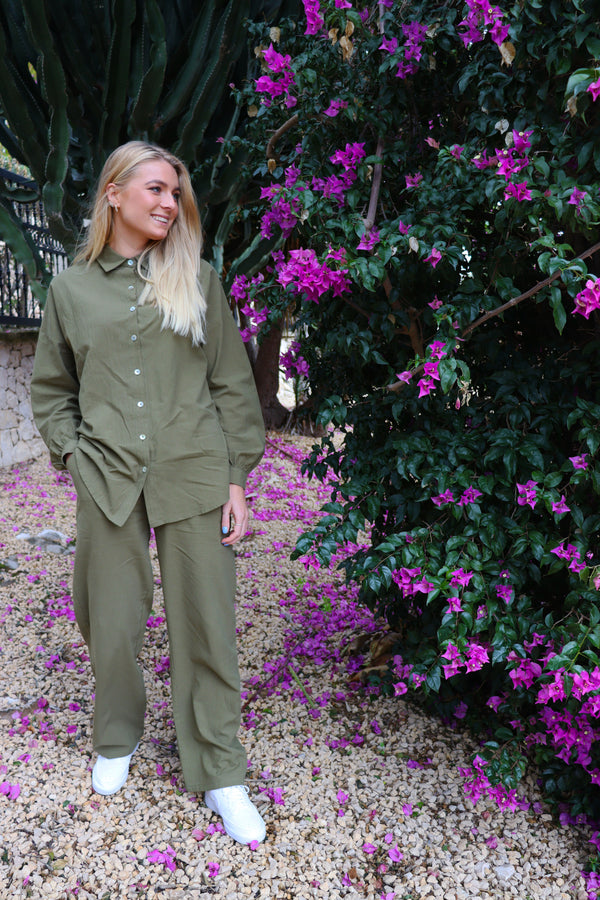 LINE PANTS - ARMY