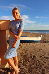 ALMA-DRESS3 - BLUE PINK FLOWERS