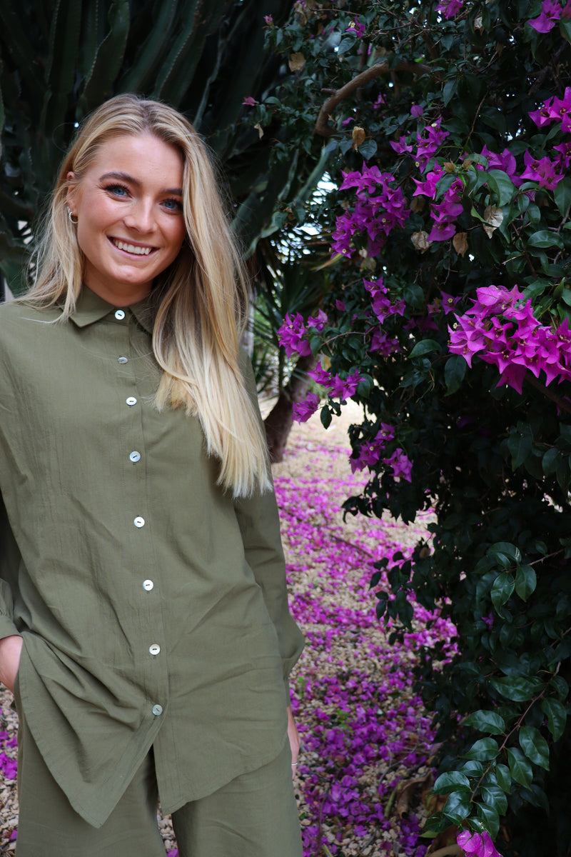LINE-LS-SHIRT - ARMY