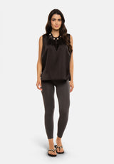NINNA-LEGGING - ASPHALT