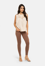 NINNA-LEGGING - DEEP TAUPE