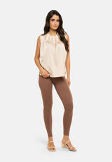NINNA-LEGGING - DEEP TAUPE