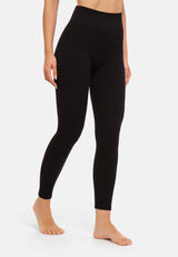 NINNA-RIB-LEGGING - BLACK
