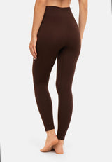 NINNA-RIB-LEGGING - COFFEE BEAN