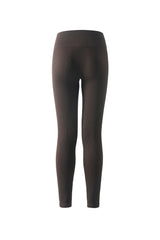 NINNA-RIB-LEGGING - COFFEE BEAN