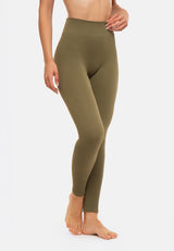 NINNA-RIB-LEGGING - LICHEN GREEN