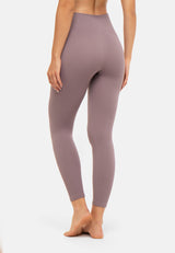 NINNA-RIB-LEGGING - PALE MAUVE