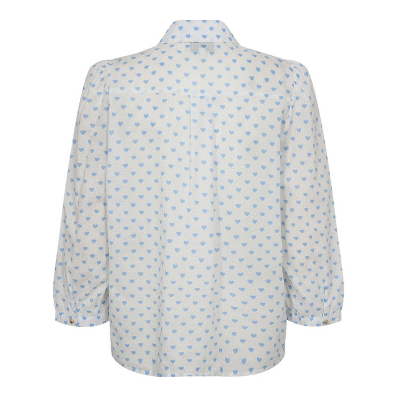 OANNA-BLOUSE - BLUE HEART