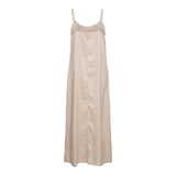 CAMILLA-STRAP-DRESS - CREME