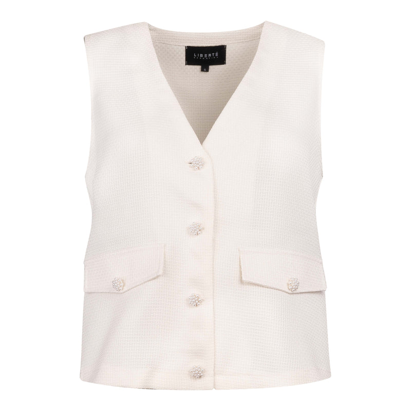 DARA-VEST - CREME