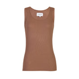 NATALIA TANK TOP - LIGHT BROWN