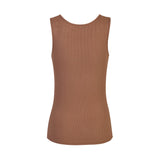 NATALIA TANK TOP - LIGHT BROWN
