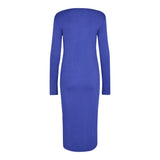 NATALIA-LS-DRESS - ROYAL BLUE