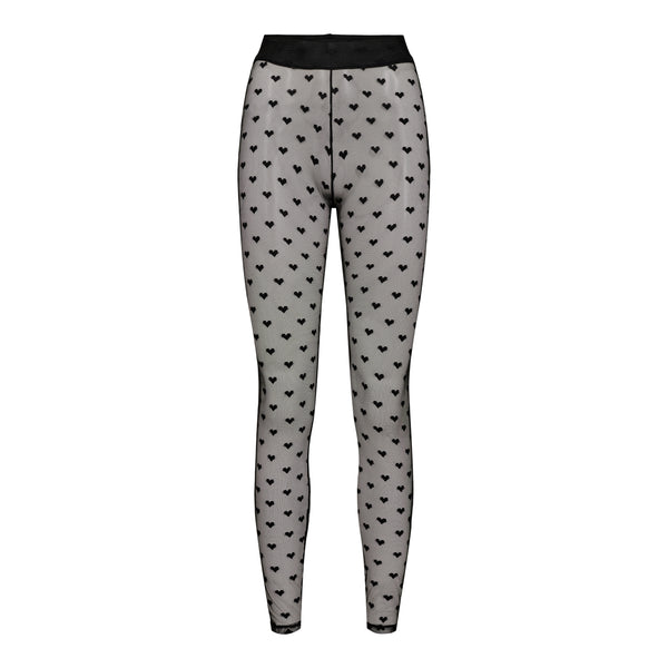 ISA-LEGGING - BLACK HEART