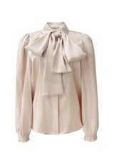 ELINA LS BLOUSE - CHAMPAGNE