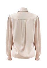 ELINA LS BLOUSE - CHAMPAGNE