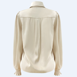 ELINA LS BLOUSE - CHAMPAGNE