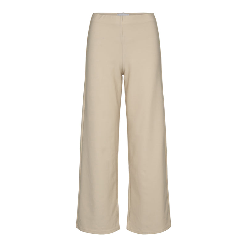 HER WIDE PANTS - CREAM