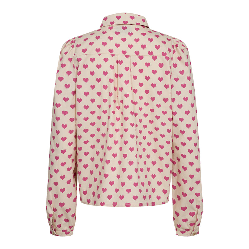 FLORA-LS-BLOUSE - PINK HEART