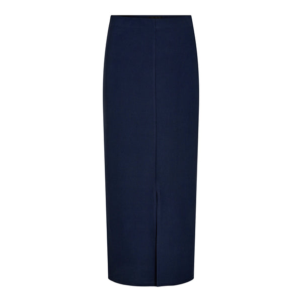 HENNE-LONG-SKIRT - DARK NAVY