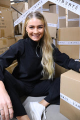 HER-LS-BLOUSE - BLACK