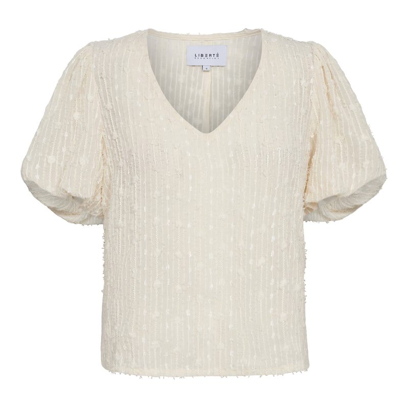 ODESSA-SS-BLOUSE - CREAM