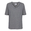 NAVY WHITE STRIPE