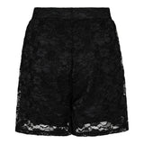 ISA-LACE-SHORTS - BLACK