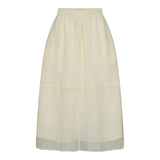 PINK SKIRT - CREAM