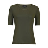 MESH SS TSHIRT, DOT - ARMY