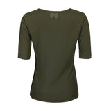 MESH SS TSHIRT, DOT - ARMY