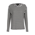 BLACK CREME STRIPE