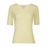 MESH SS TSHIRT - YELLOW