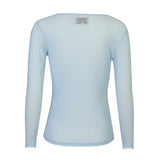 MESH LS TSHIRT - LIGHT BLUE