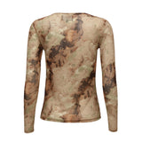 MESH LS TSHIRT - ARMY