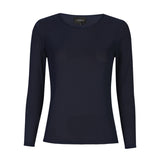 MESH LS TSHIRT - NAVY