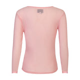 MESH LS TSHIRT - ROSE
