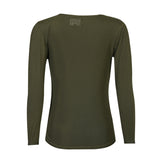 MESH LS TSHIRT, DOT - ARMY