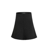 HENNE SHORT SKIRT - BLACK DIAMOND