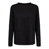 ULLA-LS-TSHIRT - BLACK