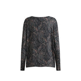 ALMA-LS-U-TSHIRT - NIGHT SKY PAISLEY