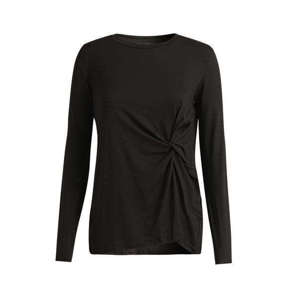 ALMA-LS-TWIST-TOP - BLACK BLACK SIMILI