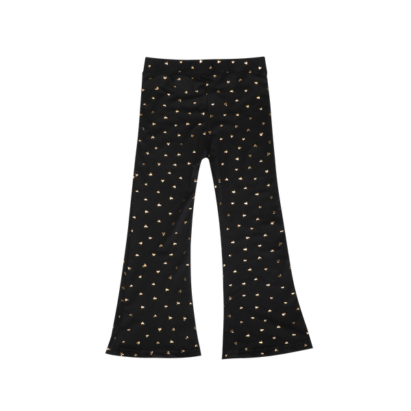 ALMA-FLAIR-PANTS-KIDS - BLACK GOLD HEART