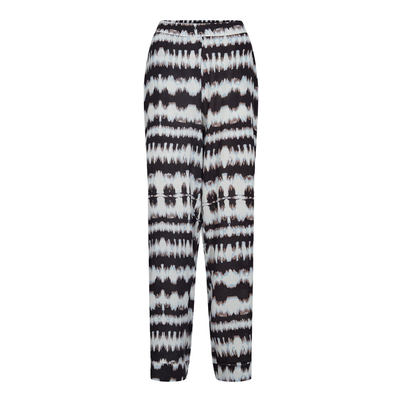 TINE-TIE-DYE-PANT - BLACK BLUE TIE DYE