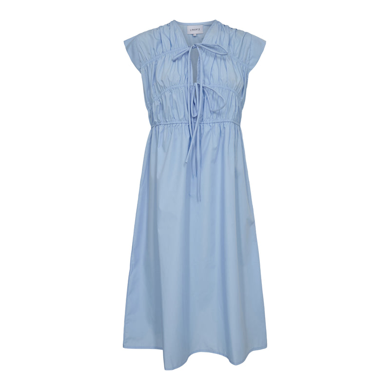 JANE-TIE-DRESS - LIGHT BLUE