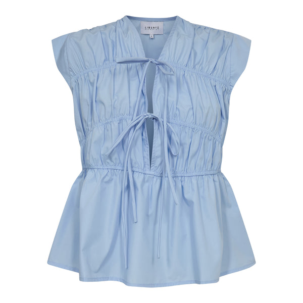 JANE-TIE-TOP - LIGHT BLUE