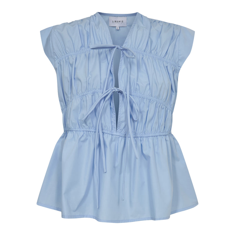 JANE-TIE-TOP - LIGHT BLUE