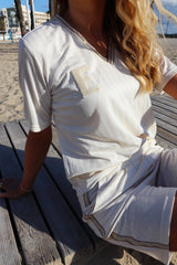 FELIA-SHORTS - CREME SIMILI