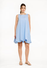 BARBEL DRESS - BABY BLUE