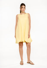 BARBEL DRESS - BUTTER YELLOW